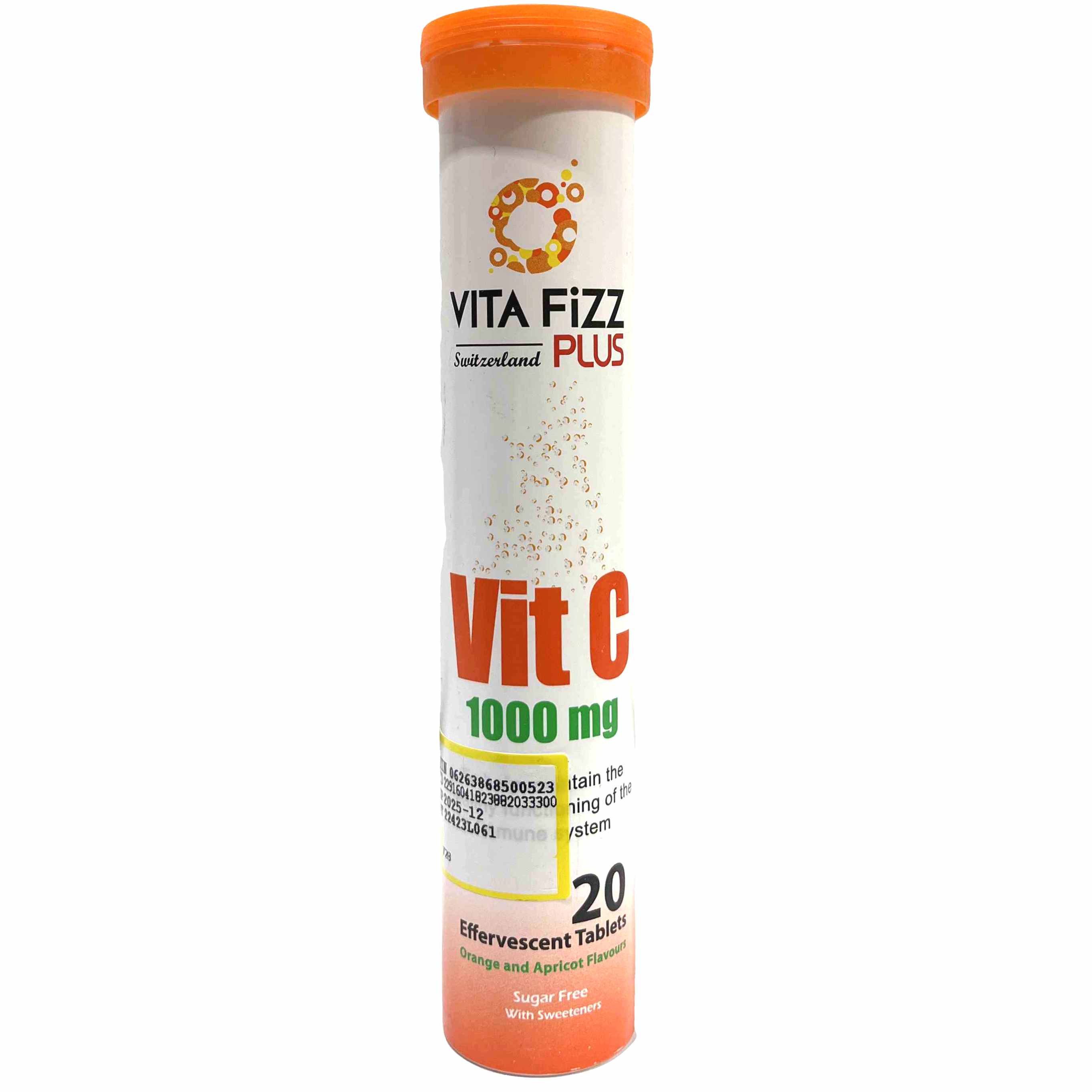 قرص جوشان بدون قند ویتامین سی 1000 ویتافیز پلاس Vita Fizz Plus Vitamin C